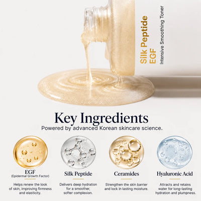 Silk Peptide EGF Smoothing Toner