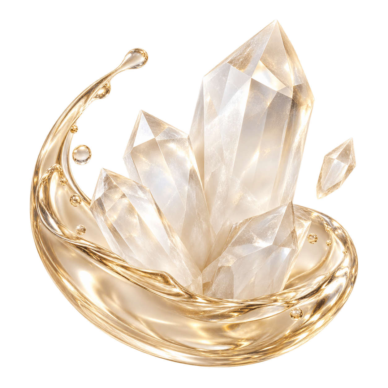 Gold ceramide capsules