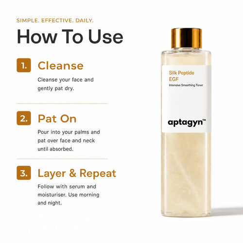 Silk Peptide EGF Smoothing Toner